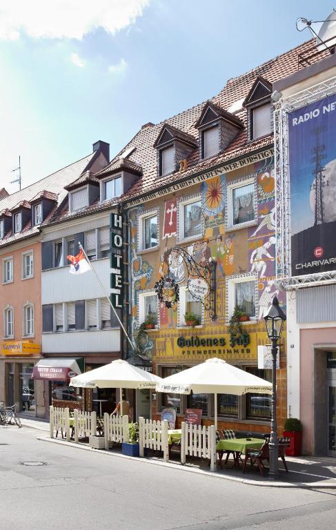 Hotel Goldenes Fass Würzburg Esterno foto